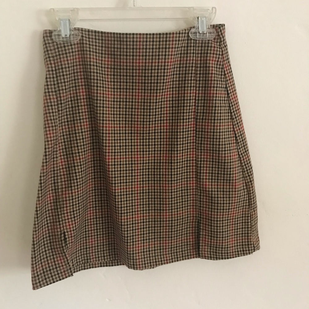 Plaid skirt